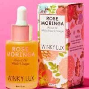 Winky Lux Rose Moringa Facial Oil - NEW. 1 fl. oz - NEW in original box